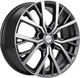 Миниатюра изображения товара Литой диск Khomen KHW1806 CX-5/3 18x7" 5x114.3мм DIA 67.1мм ET 45мм (Gray FP)