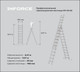Миниатюра изображения товара Лестница секционная Inforce ЛП-03-20