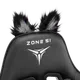 Миниатюра изображения товара Кресло геймерское Zone 51 Tiny Bunny Z51-LTB-BK