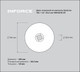 Миниатюра изображения товара Набор отрезных дисков Inforce По металлу OptiLine / INB12516-20 (20шт)