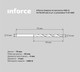 Миниатюра изображения товара Набор сверл Inforce По металлу HSS-G / 11-01-665 (2шт)