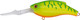 Воблер TSURIBITO Deep Crank 65sdr / 064 Chartreuse Tiger Orange Belly / 18164 — фото 2