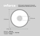 Миниатюра изображения товара Отрезной диск алмазный Inforce 11-01-511