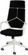 Миниатюра изображения товара Кресло офисное Norden IQ / CX0898H-0-54 (белый/черный)