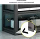 Миниатюра изображения товара Стеллаж металлический Modular Shelving 60x40x182/5 B (стальная полка)