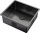 Мойка кухонная ZORG Zerox 49 U / IF PVD Gunblack — фото 5