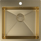 Мойка кухонная ZORG Zerox 51 / IF PVD Gold — фото 4
