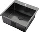 Мойка кухонная ZORG Zerox 51 / IF PVD Gunblack — фото 5