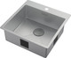 Мойка кухонная ZORG Zerox 51 / IF Zurinox Steel — фото 5