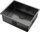 Мойка кухонная ZORG Zerox 54 U / IF PVD Gunblack — фото 5
