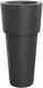 Миниатюра изображения товара Кашпо БЕРКАНО Ray 100 / 220_077_24V (Black Granite)