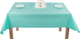 Миниатюра изображения товара Скатерть Stolima Удачная 160x140см (бирюзовый)