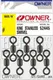 Набор вертлюгов рыболовных Owner King Stainless Swivel black №5 / 52445-05 (13шт) — фото 4