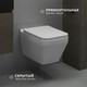 Миниатюра изображения товара Унитаз подвесной с инсталляцией Saniteco KW-9010W + Ани Пласт WCP1430