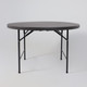 Миниатюра изображения товара Стол складной AksHome Table AKS тип 9 D122х74 (темно-серый)