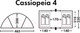 Миниатюра изображения товара Палатка FHM Cassiopeia 4 (синий/серый)