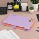 Миниатюра изображения товара Папка для бумаг Brauberg 274098 (лиловый/персиковый)