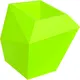Миниатюра изображения товара Вазон БЕРКАНО Quaro M DB / 220_119_16 (Spring Green)
