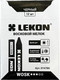 Миниатюра изображения товара Восковые мелки LEKON Wosk / 14780.21 (12шт, черный)