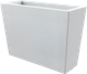 Миниатюра изображения товара Вазон БЕРКАНО Trapezio 70H DB / 220_024_25 (White Granite)