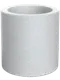 Миниатюра изображения товара Вазон БЕРКАНО Cilindro 50 DB / 220_091_25 (White Granite)