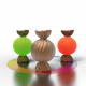 Светильник уличный БЕРКАНО Candy Round / 210_132_44_105 (Gold RGB) — фото 6