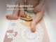Миниатюра изображения товара Коврик для купания ROXY-KIDS Завитки Пастельные / BM-40100-PAS