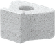 Заглушка мебельная БЕРКАНО Plug 230_013_25 (White Granite) — фото 2