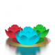 Садовая фигура-светильник БЕРКАНО Lotus / 210_091_03_108 (Snow White RGB E27 Умный дом) — фото 5
