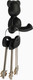 Миниатюра изображения товара Крючок для одежды CAPPIO Bear 10718706 (черный)