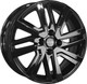 Миниатюра изображения товара Литой диск Khomen KHW1609 Stepway 16x6" 4x100мм DIA 60.1мм ET 37мм (Black)