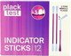 Палочки для индикации зубного налета Erin Haiden Plack Test Indicator Stick (12шт) — фото 6