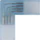 Коннектор для светодиодной ленты Uniel UTC-K-24/B67-RGB Clear 005 Polybag / 10823 — фото 2