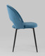 Миниатюра изображения товара Стул Stool Group Меган SN LV-122-H58-01-01 (велюр пыльно-синий)