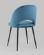 Миниатюра изображения товара Стул Stool Group Меган SN LV-122-H58-01-01 (велюр пыльно-синий)