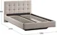 Миниатюра изображения товара Полуторная кровать ТриЯ Эмма 1200 Тип 1  (велюр Confetti Smoke)