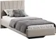 Миниатюра изображения товара Односпальная кровать ТриЯ Эвори 800 Тип 1  (велюр Confetti Smoke)