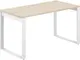Письменный стол Norden 120x60x75 / AG.101.AR.L.72.WH (белый/серебристый/акация равелло) — фото 2