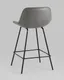 Миниатюра изображения товара Стул барный Stool Group Деймон AV 463-H/grap-9005 PP (серый)