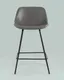 Миниатюра изображения товара Стул барный Stool Group Деймон AV 463-H/grap-9005 PP (серый)