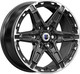Литой диск K&K Дистрикт 18x8" 6x139.7мм DIA 95.1мм ET 50мм Черный бриллиант — фото 2