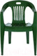 Миниатюра изображения товара Стул пластиковый Стандарт Пластик Групп Комфорт-1 (темно-зеленый)