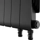 Миниатюра изображения товара Радиатор биметаллический Royal Thermo Infinity 500 Noir Sable VR80 (10 секций)