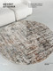 Миниатюра изображения товара Ковер LAXMI Athena 7569 круг (3x3, Cream/Grey)