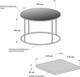 Миниатюра изображения товара Журнальный столик Metaldesign Кварт-М MD 7005.06.31 Noir (белый/белоснежный)