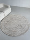Миниатюра изображения товара Ковер LAXMI Comfort 454 круг (2.4x2.4, Cream/Cream)