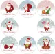 Миниатюра изображения товара Набор наклеек Winter Fun TBD0597109701A