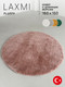 Миниатюра изображения товара Коврик LAXMI Fluffy 01 круг (1.6x1.6, Blush)