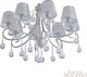 Миниатюра изображения товара Люстра Arte Milano Amalfi-7146 / 337146/8 WT+SL