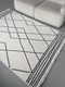 Миниатюра изображения товара Коврик LAXMI Norway 974 прямоугольник (2x3, Grey)